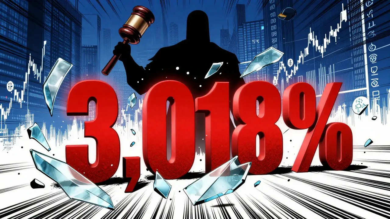 SEC Crypto Enforcement Fines: Why the 3,018% Increase Figure Is Misleading