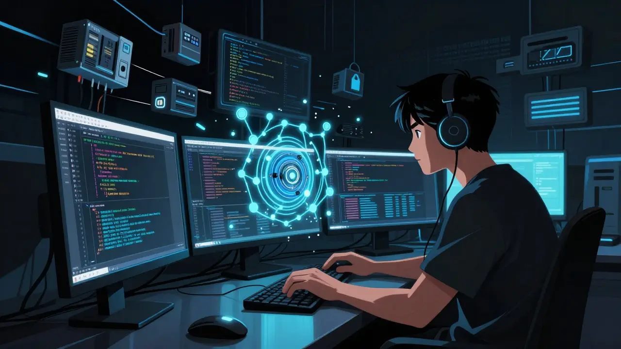 Developer managing complex self-hosted crypto server infrastructure